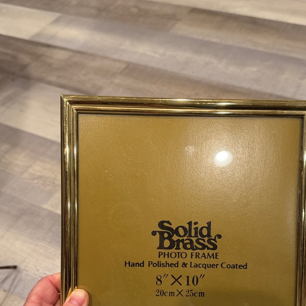 Solid brass 8x10 frame - Picture 6 of 6